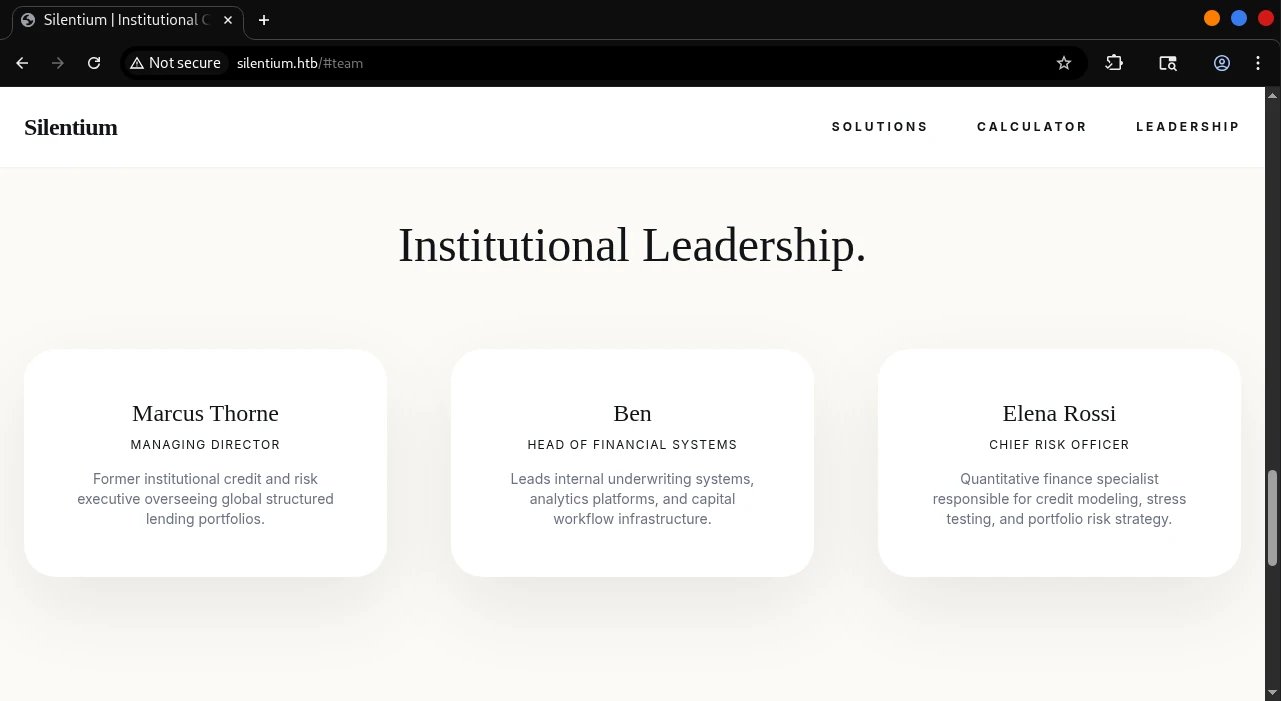 Silentium WriteUp