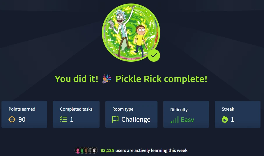 TryHackMe - Machine - Pickle Rick v2