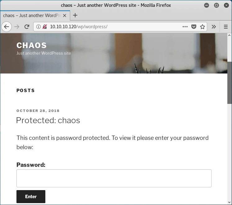 HTB Chaos Writeup