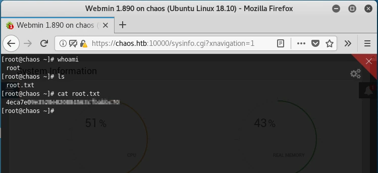 HTB Chaos Writeup